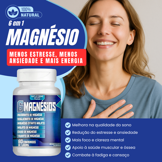 Biomente Magnésio 6 em 1 Original