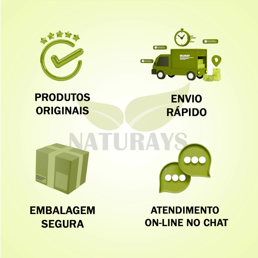 5 Magnésios 500mg 60 Cápsulas C/ Quelato, Malato, Taurato, Citrato e Óxido