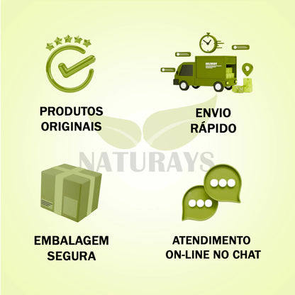 5 Magnésios 500mg 60 Cápsulas C/ Quelato, Malato, Taurato, Citrato e Óxido