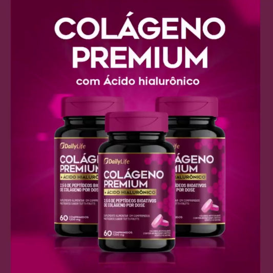 Colágeno Bioativo Premium com Ácido Hialurônico – Pele Jovem e Firme em Semanas